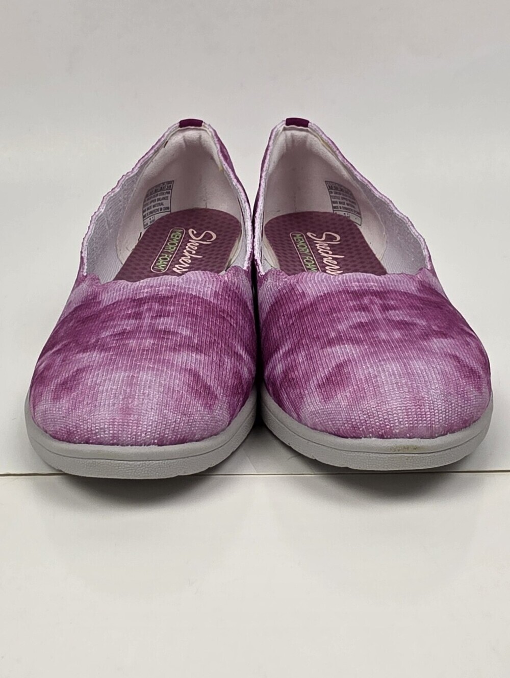 Skechers Cleo FLEX Wedge Tie Dye Pink NEW - 8.5 - Picture 3 of 12